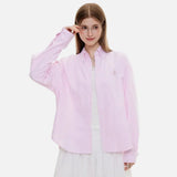 Luxury Striped Fitted Long Sleeve Shirt