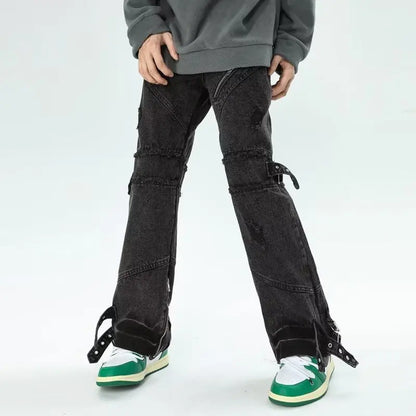 Work & Play Baggy Stacked Punk Jeans