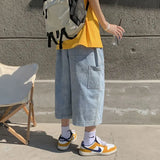 Women Streetwear Comfort Versatile Loose Fit Jorts