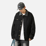 Cozy Detroit Felt Style Cotton Jacket