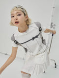 Chic Bow Cotton Crop T-Shirt