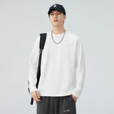 Cozy Winter Logo Solid Color Long Sleeve T-Shirt