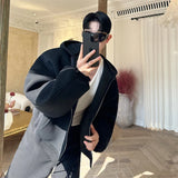 Solid Color Lantern Sleeves Hoodie