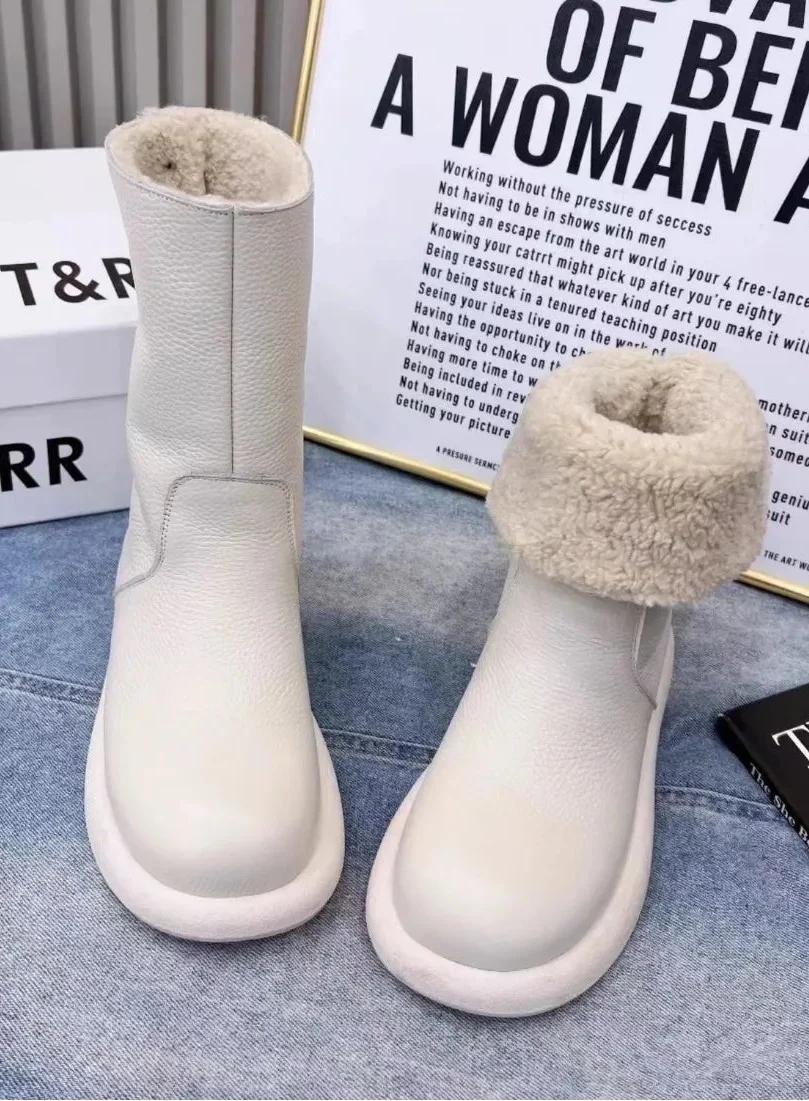 Plush Winter Casual Ankle Fur Boot