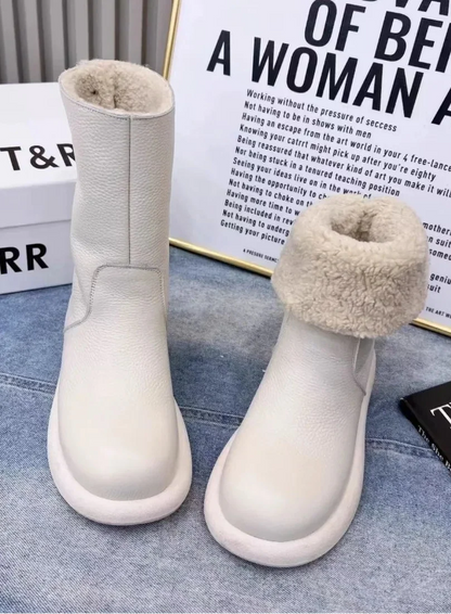 Plush Winter Casual Ankle Fur Boot