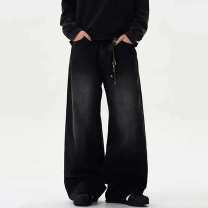 Classic American Wide Leg Jeans