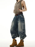 Urban Distressed Cargo Jorts