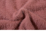 Monster Furry Knitted Sweater