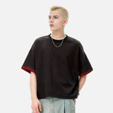 Versatile Y2K Reversible Cooling Tech T-Shirt