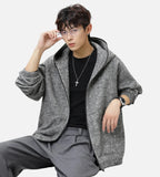 Lazy Style Oversized Mohair Blend Jacket
