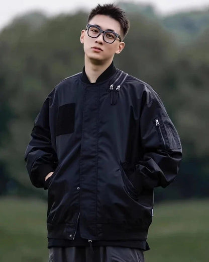 Y2K Spring Classic American Pilot Style Jacket
