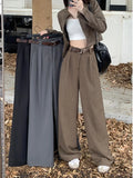 Versatile Loose Drapey High Waist Pants
