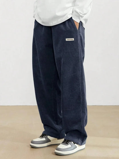 Comfortable Loose Fit Corduroy Pants