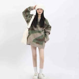 Oversized Mohair Autumn Winter Knit Sweater