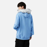 American Heavyweight Fleece Lined Fur Hoodie