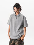 American Heavy Patchwork Polo T-Shirt