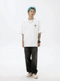 Y2K Oversized Freedom Hip Hop Print T-Shirt