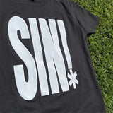 Women's Vintage Letter Print T-shirt