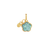 Vintage Sterling Gold Flower Necklace