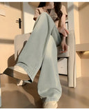 Summer Casual Staple Wide Leg High Waist Jeans