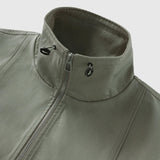 Sleeveless Zip-Up Vest