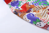 Colorful Cartoon Bear Graffiti Long Sleeve Shirt