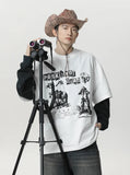 Y2K Graphic Oversized Cotton T-Shirt
