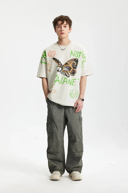 Vibrant Expressions Graphic T-Shirt