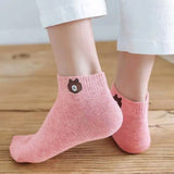 Colorful Breathable Bear Socks