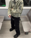Retro American Style Washed Denim Jacket