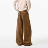 Casual Straight Oversized Corduroy Pants