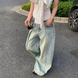 Trendsetter Oversize Washed Wide Leg Jeans