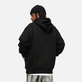 Fire Wave Graphic Hoodie