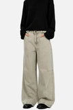 Streetwear Pleated Minimalist Mid Waist Pants