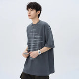 Casual Printed Oversize Short Sleeve T-Shirt
