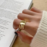 Carved In Zin Alloy Rings