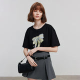 Women Comfort Stylish Short Sleeve Casual T-Shirt