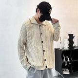 Autumn Korean Style Cozy Knitted Winter Cardigan