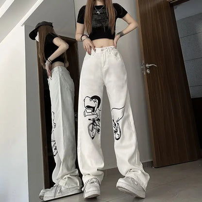 Cozy Cool Gradient High Waist Denim Jeans