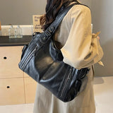 Leather Focus Handbag