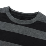 Y2K Striped Artisan's Craft T-Shirt