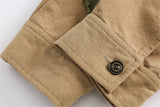 Streetwear Camouflage Color Block Hip Hop Denim Jacket