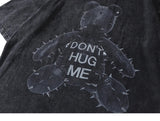 Oversized Vintage Bear Washed T-shirt