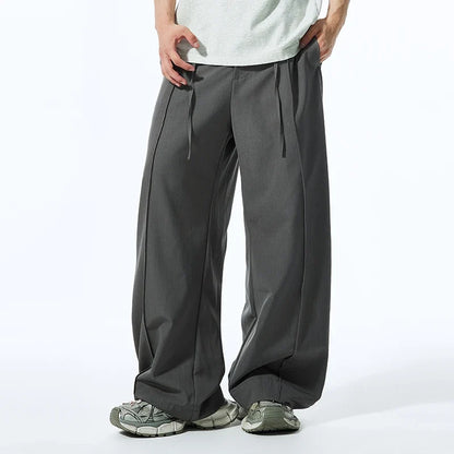 American Style Super Wide Leg Suit Pants