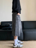 Y2k Solid Washed Jorts