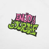 Y2K American Loose Fit Printed Letter T-Shirt