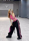 Streetwear High Waist Wide Leg Jogger