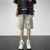 Ripped Summer Style Thin Loose Denim Shorts