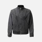 Essential Patchwork Multi Pockets Denim Jacket