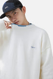 Y2K Soloid Color Patchwork Ripped Knit Sweater